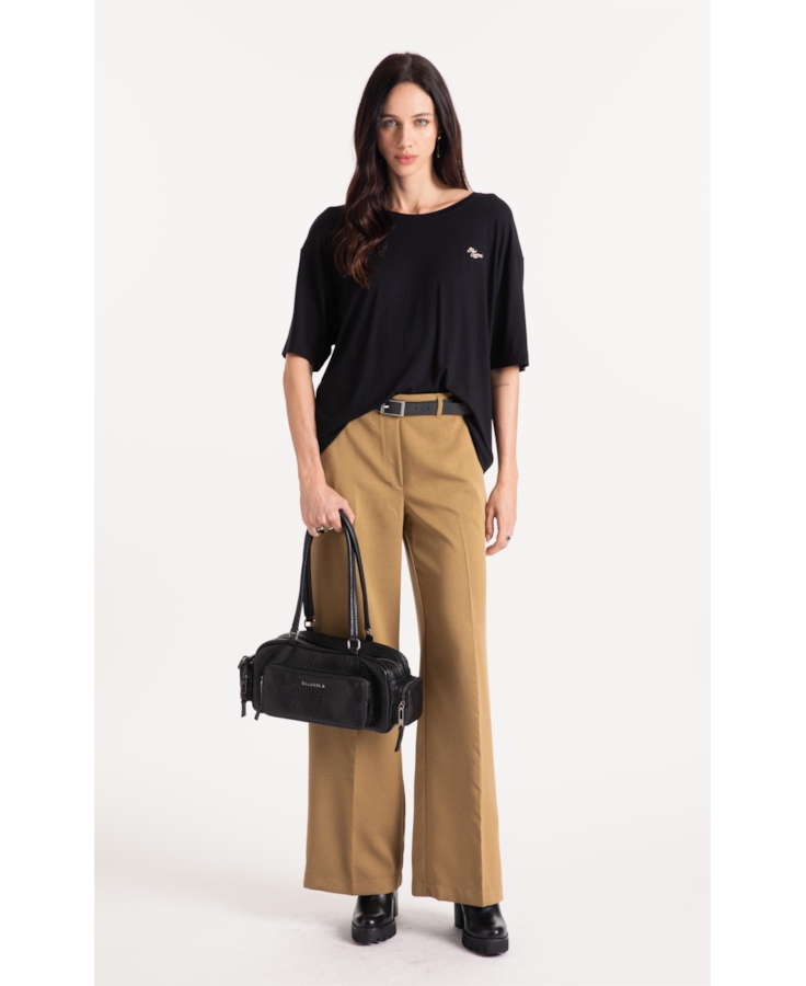 Calça Lilla Patte D`eph Buttons Ocre
